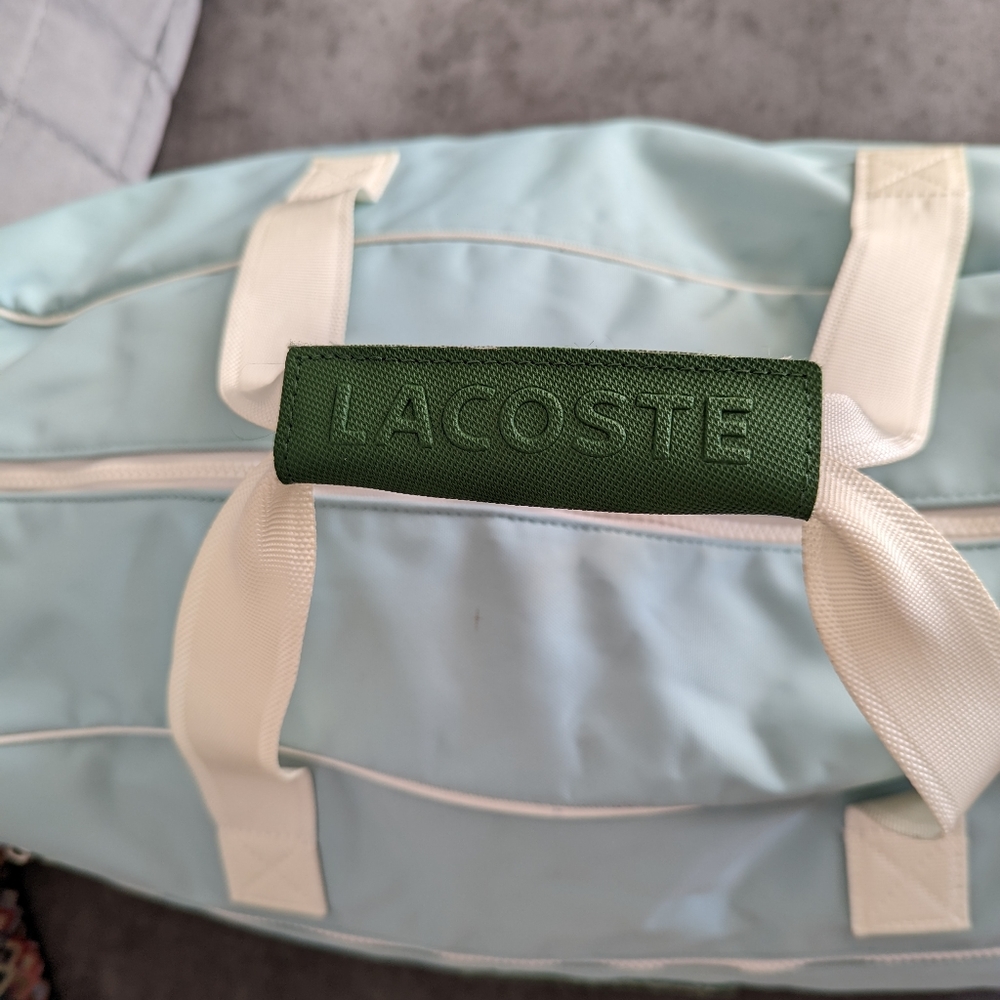 Large Lacoste Duffle Bag. - Picture 7 of 14
